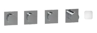 Смеситель для душа, Almar, Water Control Modular, на 3 потребителя, цвет-белый матовый (Товар заказной, возврату не подлежит) — иконка