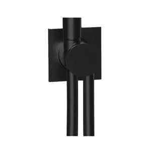Шланговое подсоединение, Almar, Showers Accessories с держателем и шлангом, цвет-Absolute Black Brushed PVD (Товар заказной, возврату не подлежит)