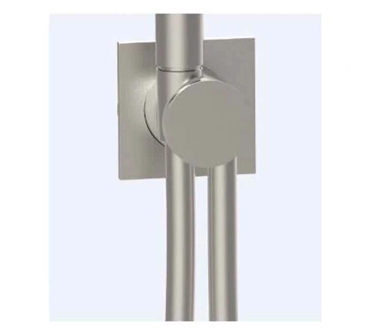 Шланговое подсоединение, Almar, Showers Accessories с держателем и шлангом, цвет-черный матовый (Товар заказной, возврату не подлежит)