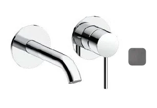 Смеситель для раковины, Almar, цвет-Gun Metal Brushed PVD (Товар заказной, возврату не подлежит)