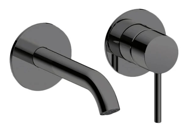 Смеситель для раковины, Almar, цвет-Absolute Black Brushed PVD (Товар заказной, возврату не подлежит)
