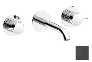 Смеситель для раковины, Almar, цвет-Absolute Black Brushed PVD (Товар заказной, возврату не подлежит)