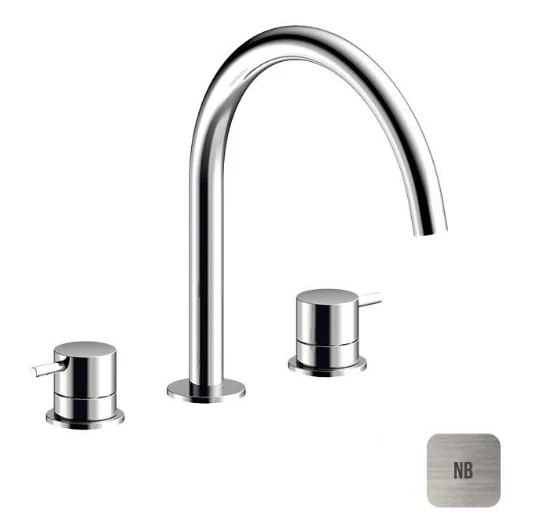 Смеситель для раковины, Almar, цвет-Nickel Brushed (Товар заказной, возврату не подлежит)