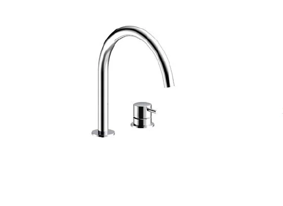 Смеситель для раковины, Almar, цвет-High Brass Brushed PVD (Товар заказной, возврату не подлежит)