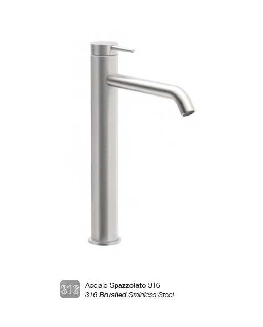 Смеситель для раковины, Almar, на раковину/столешницу, цвет-Stainless Steel AISI 316 (Товар заказной, возврату не подлежит)
