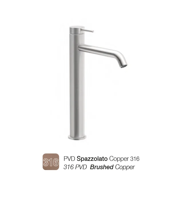 Смеситель для раковины, Almar, на раковину/столешницу, цвет-Copper Brushed PVD 316 (Товар заказной, возврату не подлежит)