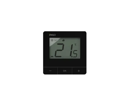 Терморегулятор, Engo Controls, ZigBee, 24В, черный