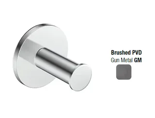 Крючок, Almar, шгв 49*47*49, цвет-Gun Metal Brushed PVD (Товар заказной, возврату не подлежит)