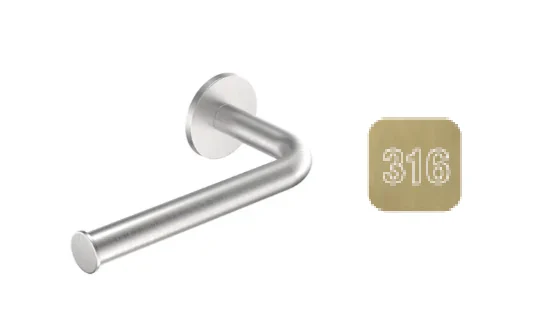 Бумагодержатель, Almar, Collezione 316, шв 147*49, цвет-High Brass Brushed PVD (Товар заказной, возврату не подлежит)