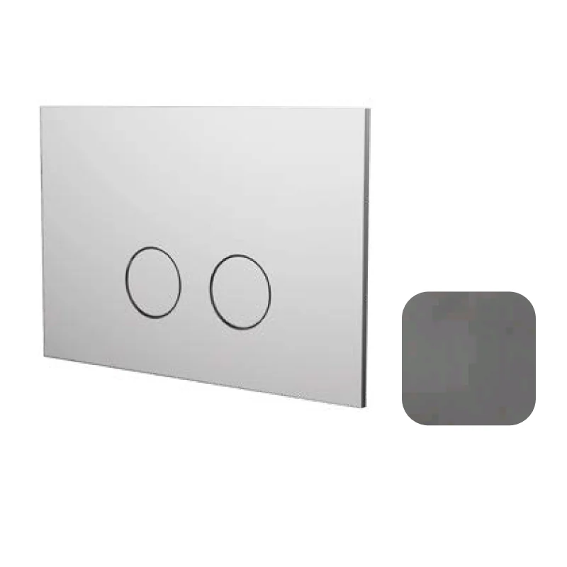 Клавиша смыва, Almar, Placche WC, для унитаза, шгв 245*5*165, цвет-Gun Metal Brushed PVD (Товар заказной, возврату не подлежит)