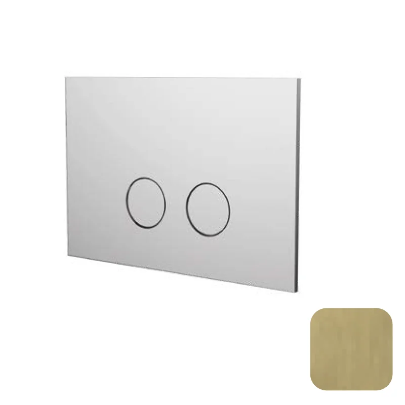 Клавиша смыва, Almar, Placche WC, для унитаза, шгв 245*5*165, цвет-Brushed Brass PVD (Товар заказной, возврату не подлежит)