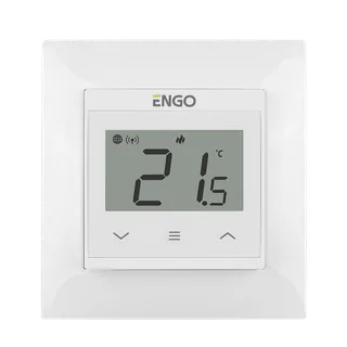 Терморегулятор, Engo Controls, проводной, встраиваемый, программируемый, белый (ст.арт. E55W230WIFI)