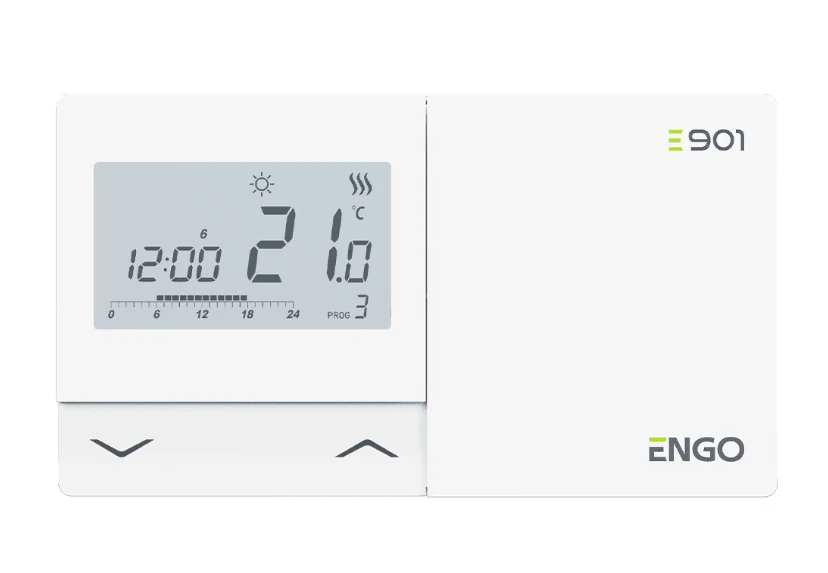 Терморегулятор, Engo Controls, программируемый проводной, на батарейках