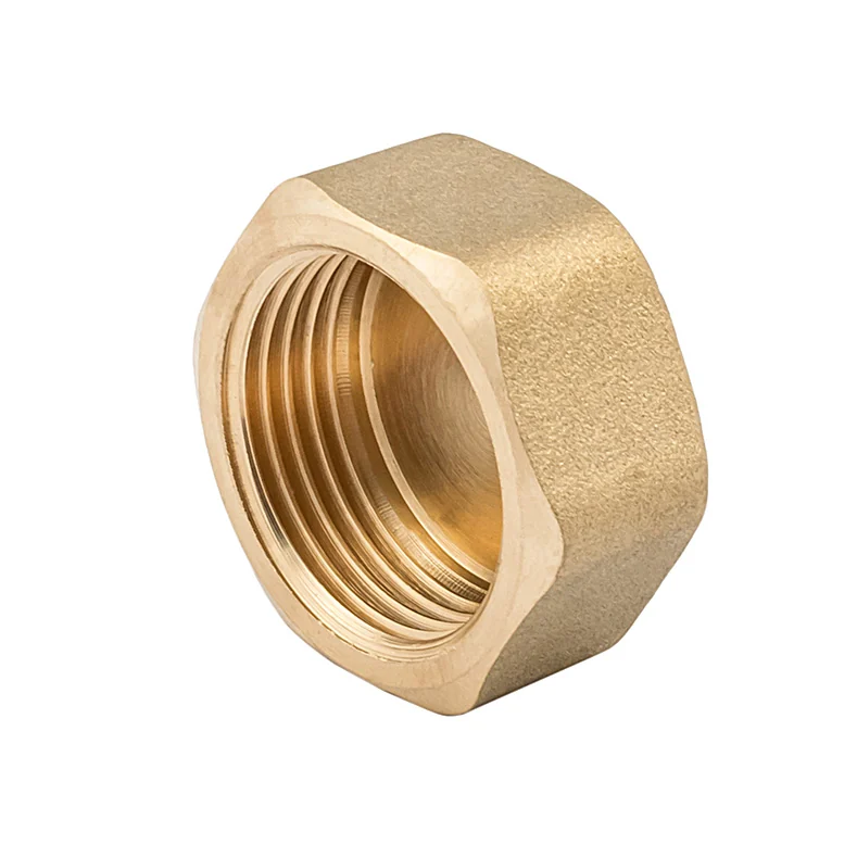 Заглушка, ELSEN, Metalit, В, 1", латунь, CN