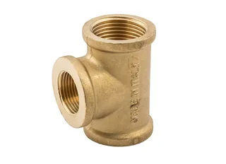 Тройник, ELSEN, Metalit, ВВВ, 3/4", 1/2", 3/4", латунь, переходной — иконка