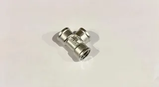 Тройник, ELSEN, Tin plated Metalit, ВВВ, 1/2", 1/2", 1/2", латунь с покрытием TIN (олово), равнопроходной, CN