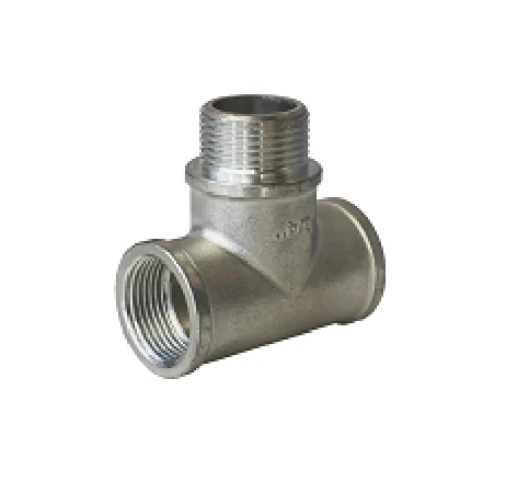 Тройник, ELSEN, Tin plated Metalit, ВНВ, 1", 1", 1", латунь с покрытием TIN (олово), равнопроходной, CN