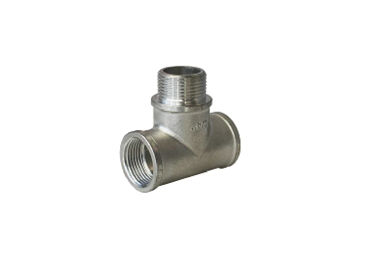 Тройник, ELSEN, Tin plated Metalit, ВНВ, 1/2", 1/2", 1/2", латунь с покрытием TIN (олово), равнопроходной