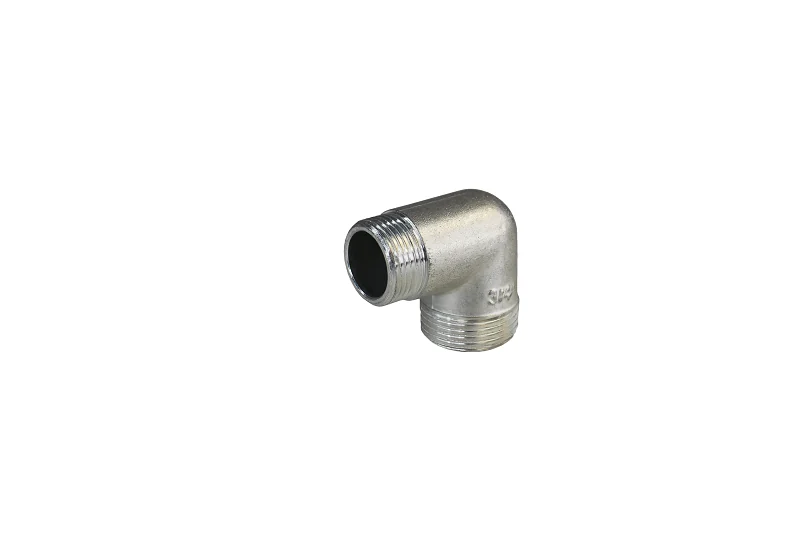 Угольник, ELSEN, Tin plated Metalit, 90°, НН, 1", 1", латунь с покрытием TIN (олово)