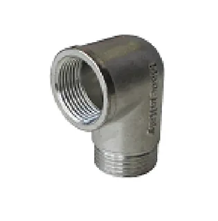 Угольник, ELSEN, Tin plated Metalit, 90°, НВ, 1 1/4", 1 1/4", латунь с покрытием TIN (олово), CN