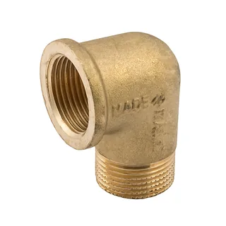 Угольник, ELSEN, Metalit, 90°, НВ, 1/2", 1/2", латунь, CN