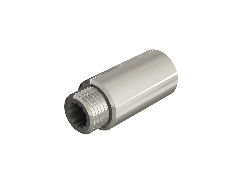 Удлинитель, ELSEN, Tin plated Metalit, НВ, 1/2", 1/2", 20 мм, латунь хромированная, CN