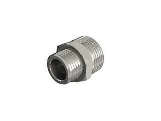 Ниппель, ELSEN, Tin plated Metalit, НН, 1/4", 1/4", латунь с покрытием TIN (олово), равнопроходной