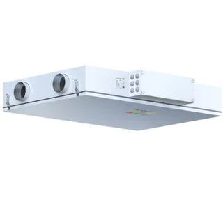 ECO H300EC W Pro, Вентиляционная установка Alasca ECO приточно-вытяжная с энтальпийным пластинчатым рекуператором + смес. узел, заслонки, датчики — иконка
