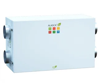 ECO H700EC W Pro, Вентиляционная установка Alasca ECO приточно-вытяжная с энтальпийным пластинчатым рекуператором + смес. узел, заслонки, датчики — иконка