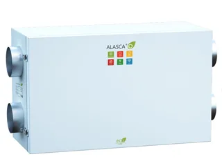 ECO H700EC W, Вентиляционная установка Alasca ECO приточно-вытяжная с энтальпийным пластинчатым рекуператором