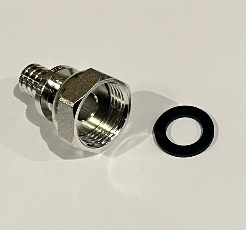 Переходник, ELSEN, Tin plated Monolit, НГ, 25, 3/4", латунь с покрытием TIN (олово), CN