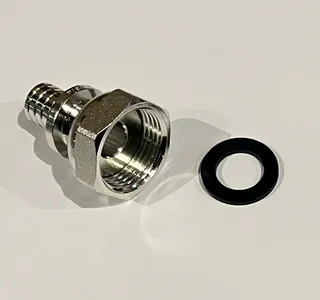 Переходник, ELSEN, Tin plated Monolit, НГ, 32, 1", латунь с покрытием TIN (олово), CN