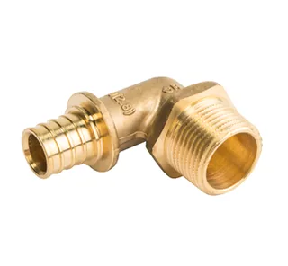 Угольник 90°, ELSEN, Monolit, Н, 25, 3/4", латунь, CN