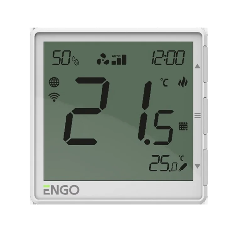 Терморегулятор, Engo Controls, программируемый проводной, белый