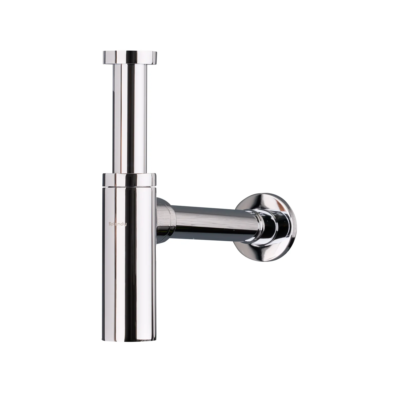Сифон, Splendy, Elegance, для раковин, бутылочный, 1 1/4" х 35, цвет-хром