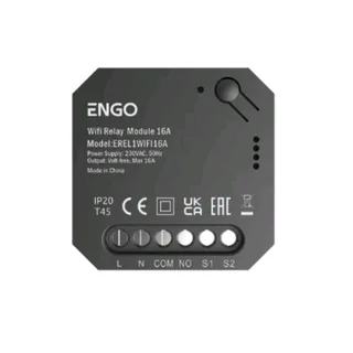Реле, Engo Controls, WIFI, 1x16A, выход NO-COM