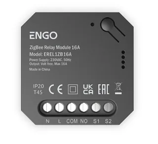 Реле, Engo Controls, ZigBee, 1x16A, выход NO-COM