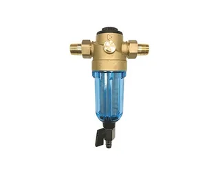 Фильтр, обратной промывки, для ГВС, 3/4", Н, латунь