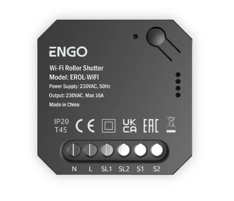 Реле, Engo Controls, WIFI, 2-х канальное