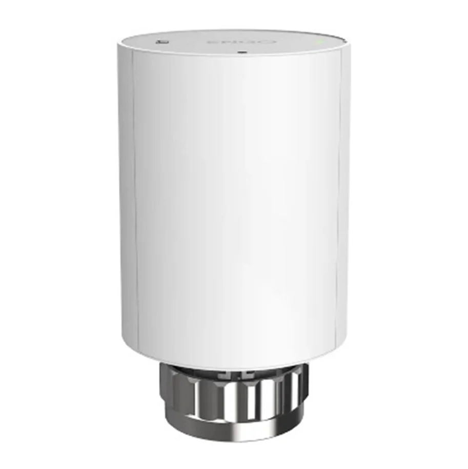 Термостатический радиаторный клапан, Engo Controls, беспроводной, M28x1,5 с адаптером клапана RA, с батарейным питанием, белый 868 МГц