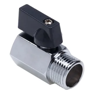 Кран шаровой, MINI, прямой, 3/8", 3/8", НВ, ручка-бабочка