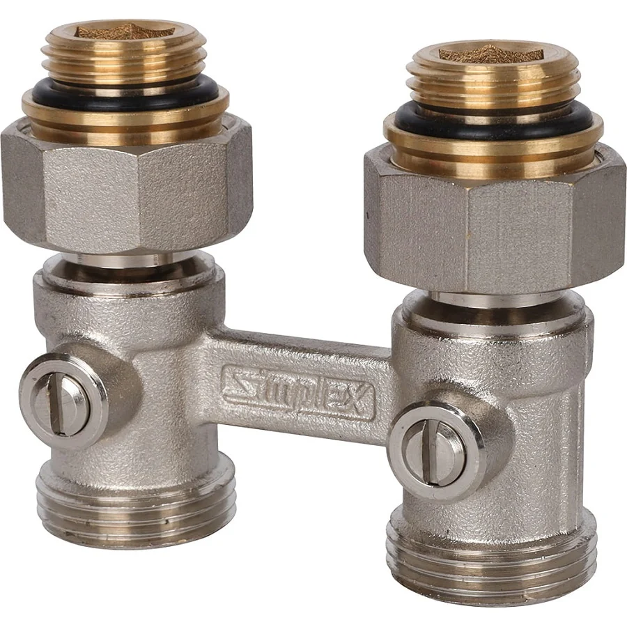 Узел нижнего подключения Standart line, D1/50 прямой, 1/2"НР х 3/4"НР (ст.арт. SX 10011)