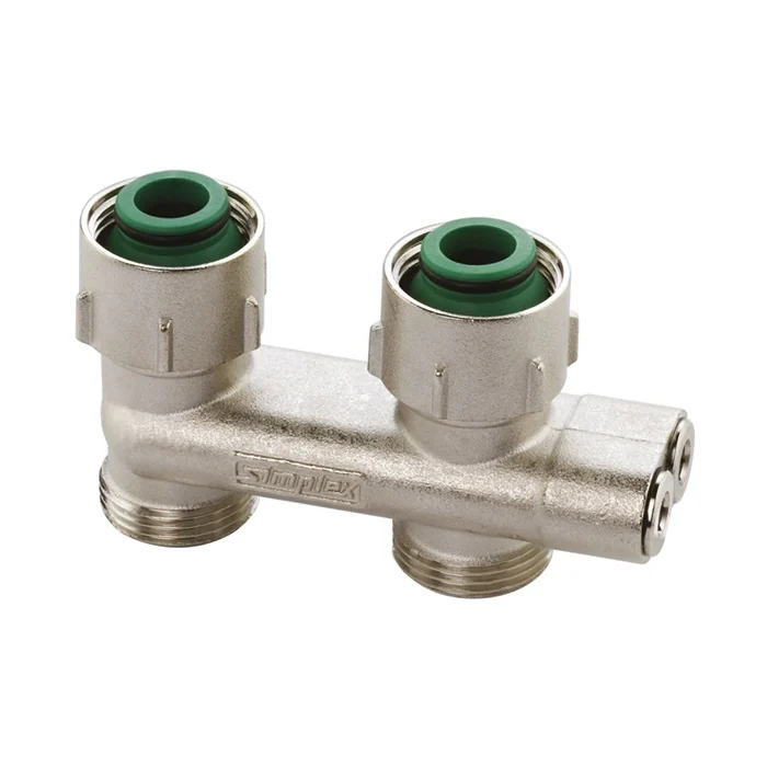 Перекрестный узел подключения D2/50 прямой, 3/4" ВРх3/4" HP (ст.арт. SX 10078)