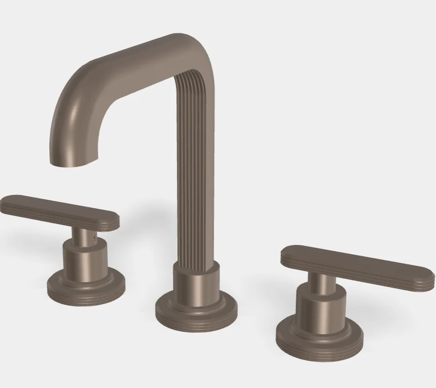 Смеситель для раковины, Fima Carlo Frattini, Park Lane, на раковину/столешницу, цвет-Brushed Moka Bronze PVD