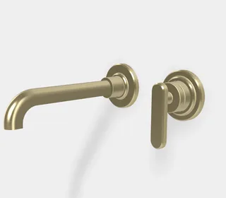 Смеситель для раковины, Fima Carlo Frattini, Park Lane, цвет-Brushed champagne — иконка
