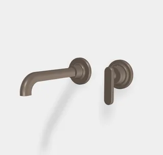 Смеситель для раковины, Fima Carlo Frattini, Park Lane, настенный, цвет-Brushed Moka Bronze PVD — иконка