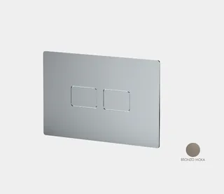 Клавиша смыва, Fima Carlo Frattini, для унитаза, шгв 270*9*170, цвет-Brushed Moka Bronze PVD — иконка