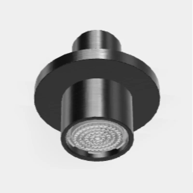 Микродуш, Fima Carlo Frattini, Showerhead, 28, струя микадо, цвет-хром черный брашированный