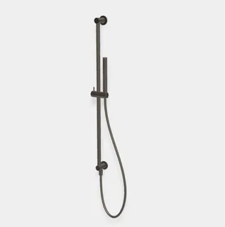 Душевой гарнитур, Fima Carlo Frattini, Shower set, цвет-брашированный чёрный хром