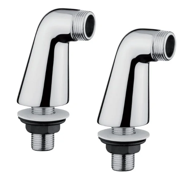 Соединительные трубки, Fima Carlo Frattini, Shower accessories, для установки смесителя на борт ванны, цвет хром